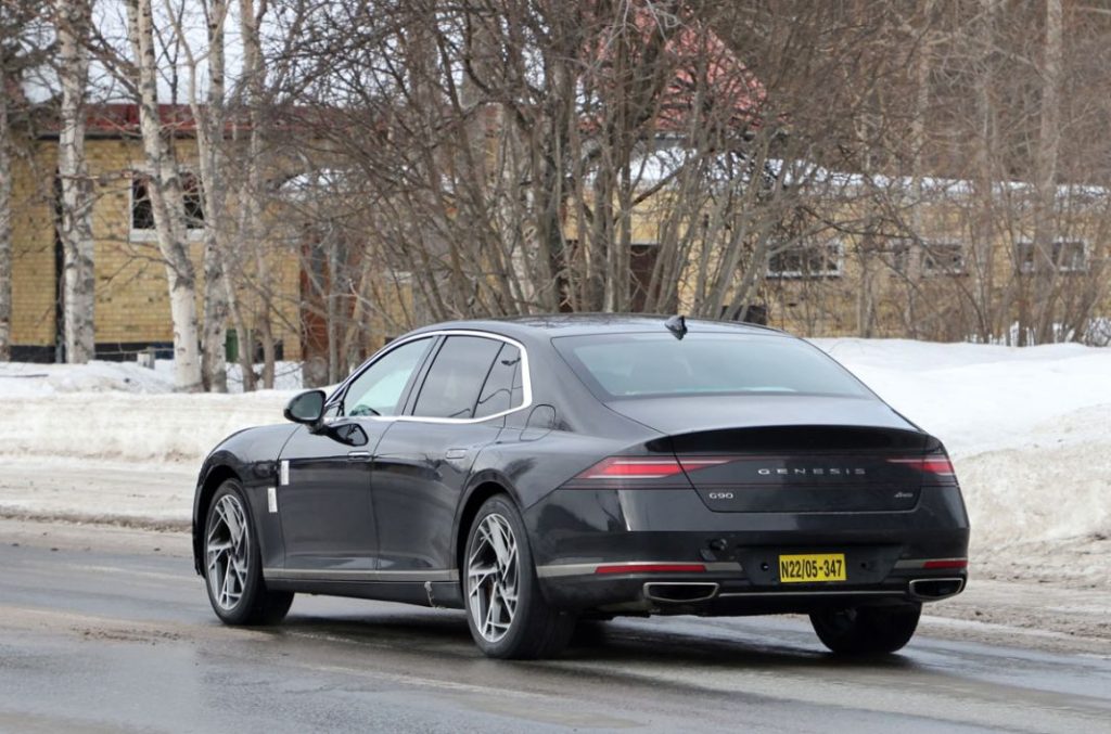 Genesis G90 LIDAR testing 11 Motor16