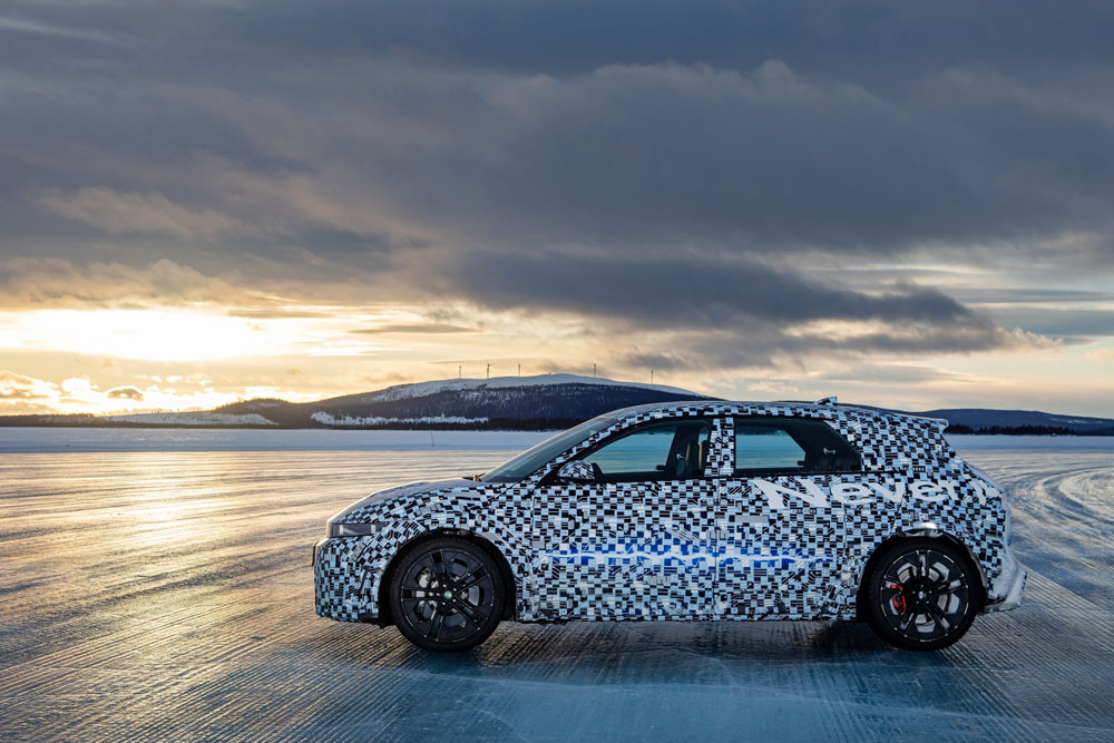 Hyundai Ioniq 5 N winter test 3 Motor16
