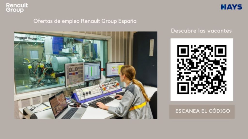 Anuncio de las vacantes de ingenieros.