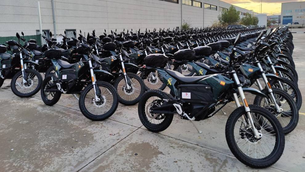 2023 Motos eléctricas Seprona Guardia Civil. Imagen.