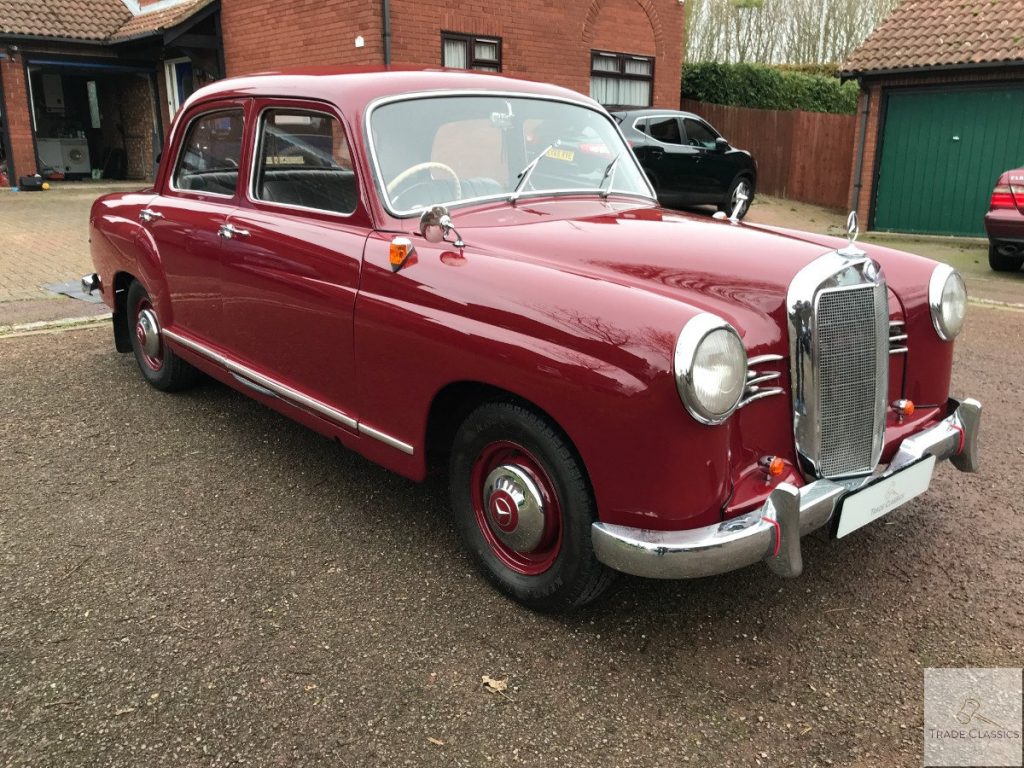 1955 Mercedes 180 Ponton W120 Exterior Motor16