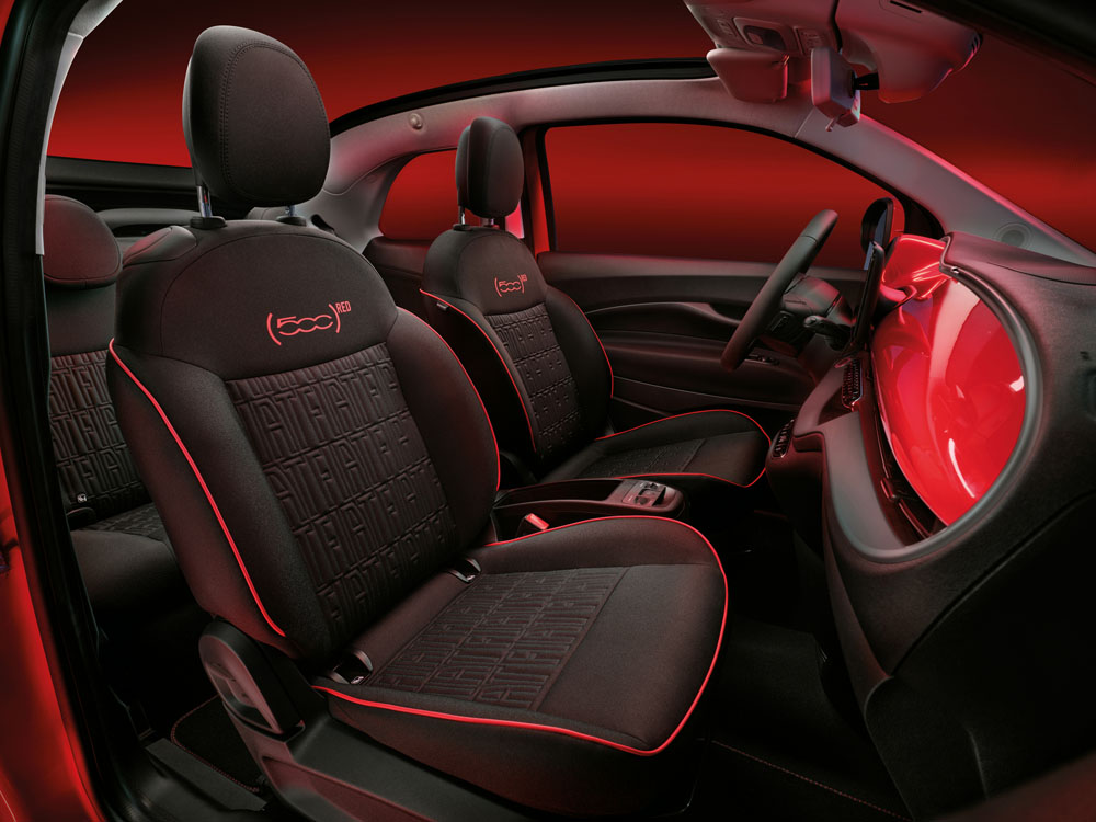 2023 Fiat 500e Urban Range. Imagen interior.