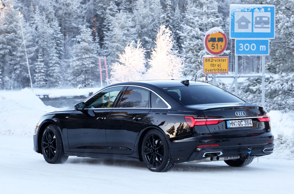 Audi A6 mule 8 Motor16