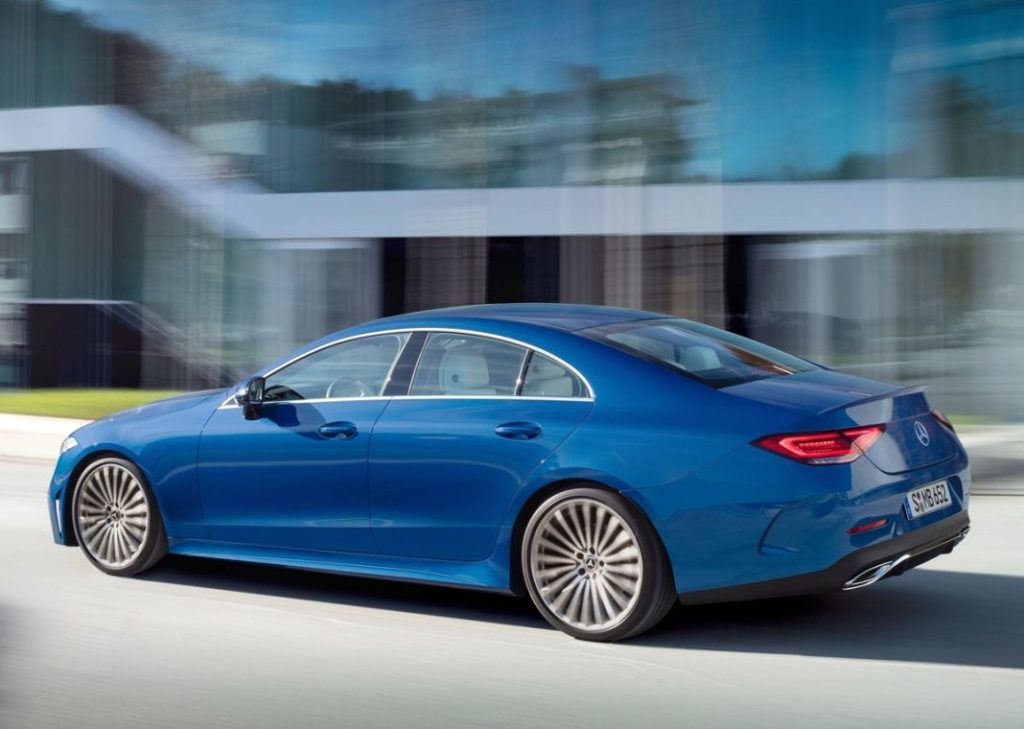 2023 Mercedes-Benz CLS. Imagen movimiento trasero.