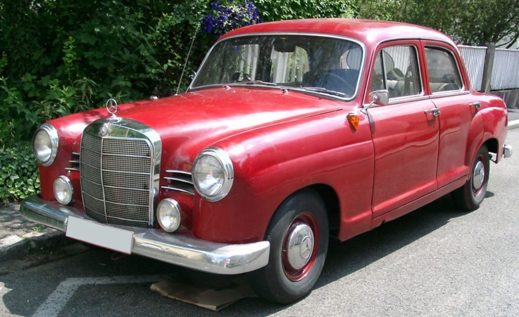 Mercedes Benz W105 Motor16