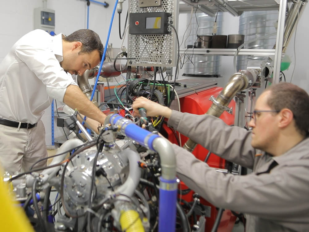 Motor de combustión español