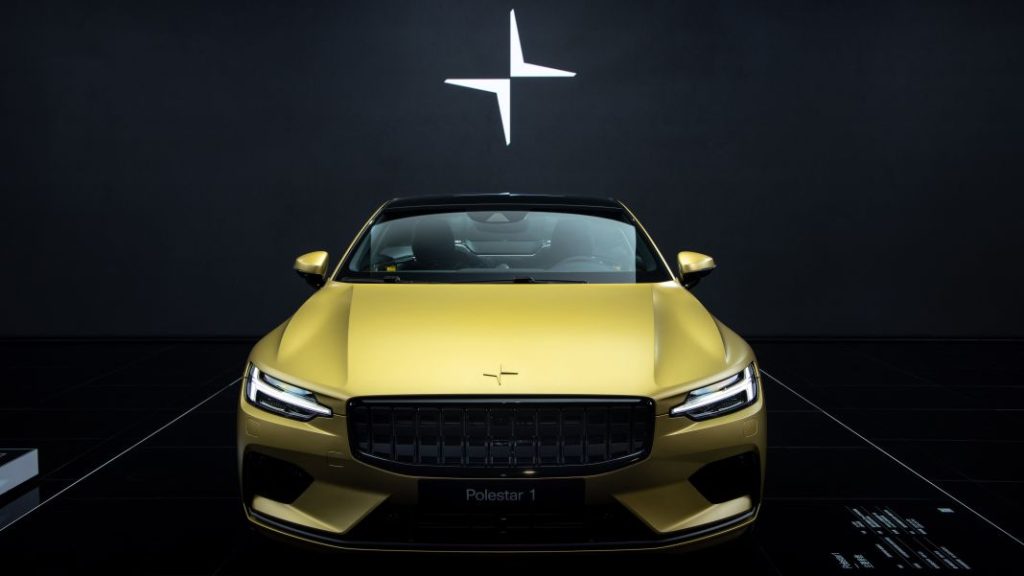 2022 Polestar 1. Imagen estática frontal.