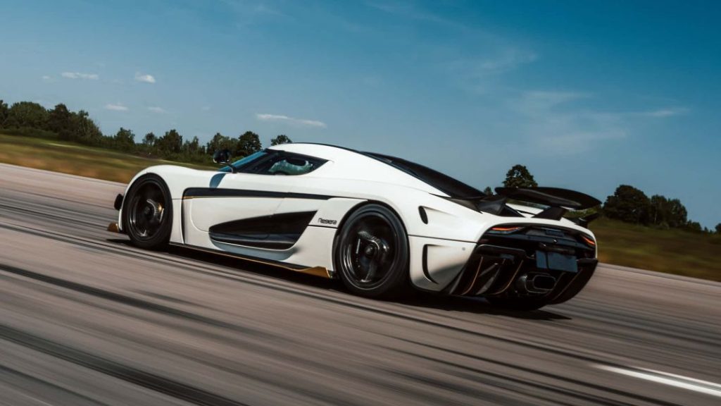 2023 Koenigsegg Regera. Imagen récord.