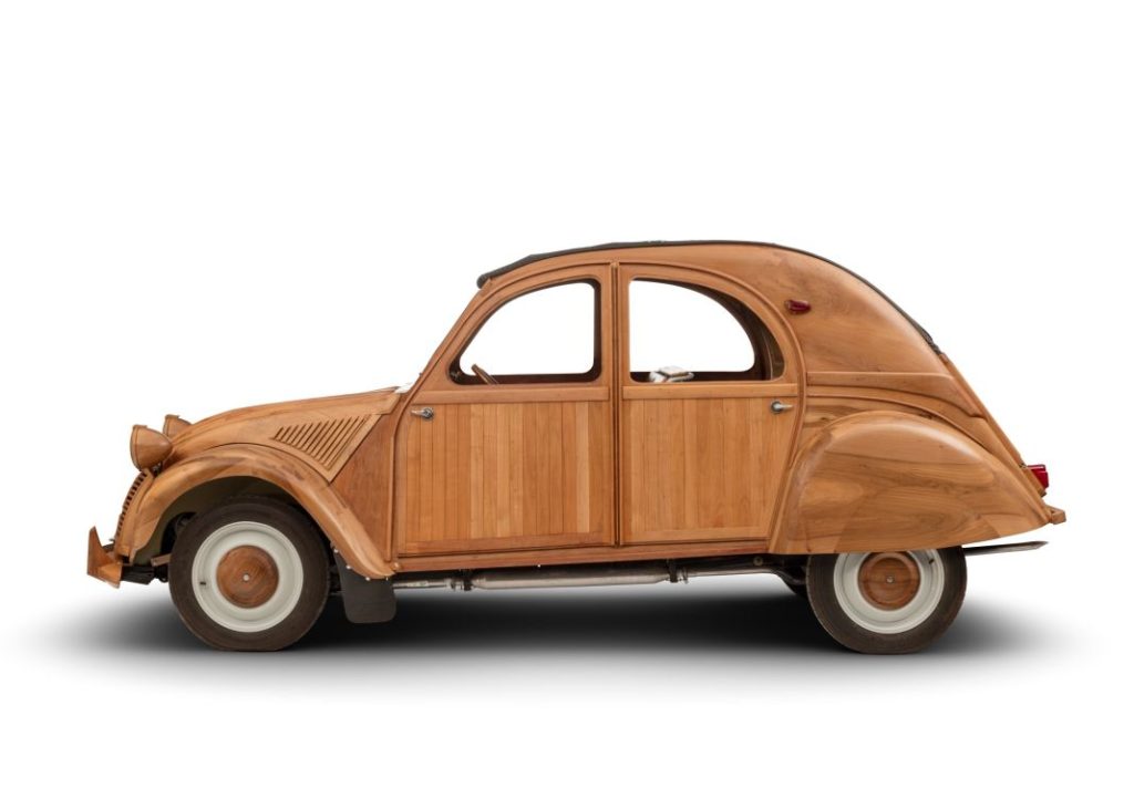 Citroen 2CV madera 2 Motor16