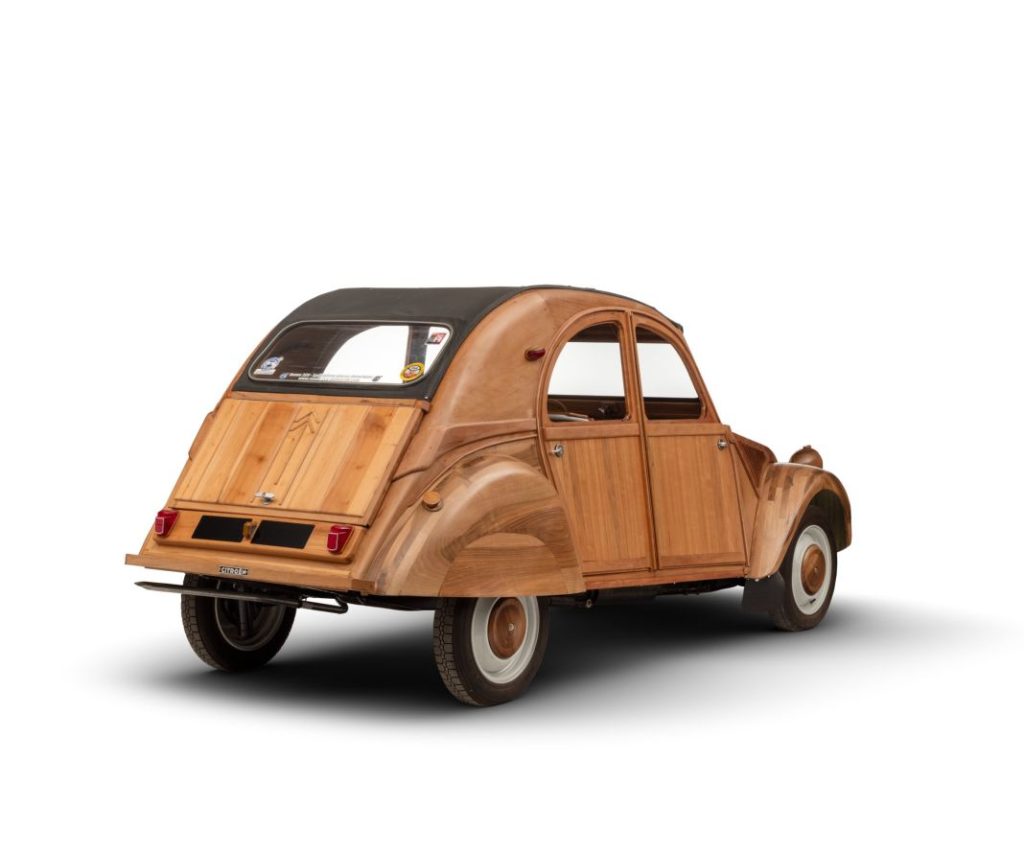 Citroen 2CV madera 3 Motor16