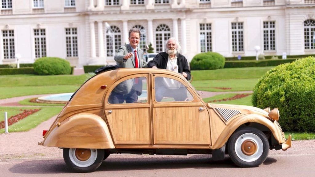 Citroen 2CV madera 9 Motor16