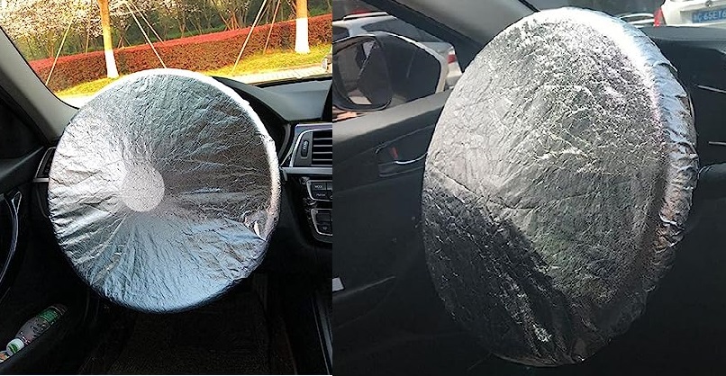 Cuánto calor evita el parasol del coche en verano?