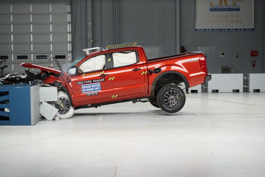 ford ranger seguridad pick up iihs Motor16