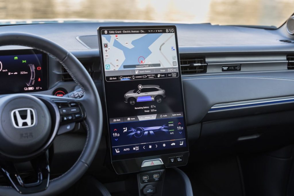 Honda e Ny1 pantalla
