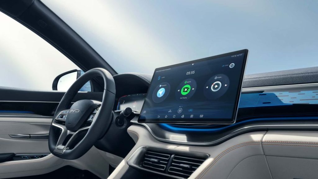 2023 Byd Seal U Suv.  Dashboard Image.