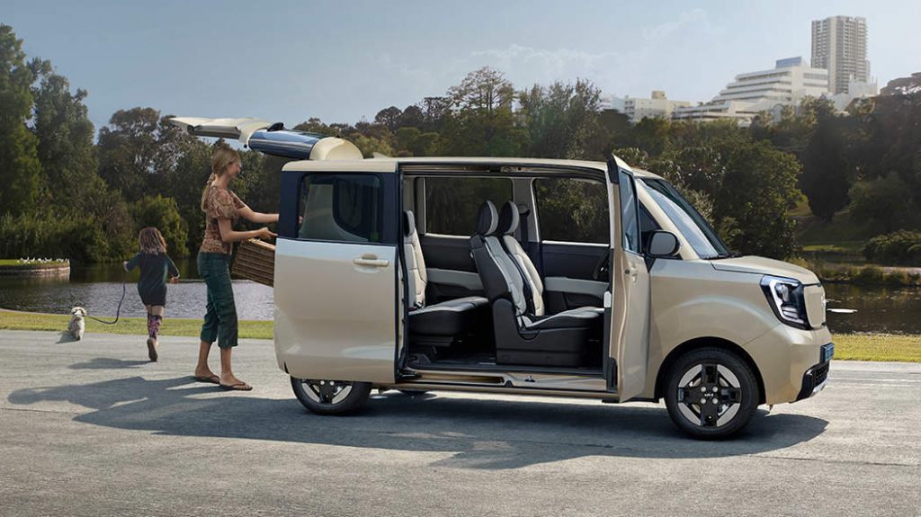 2023 Kia Ray EV. Imagen exterior.