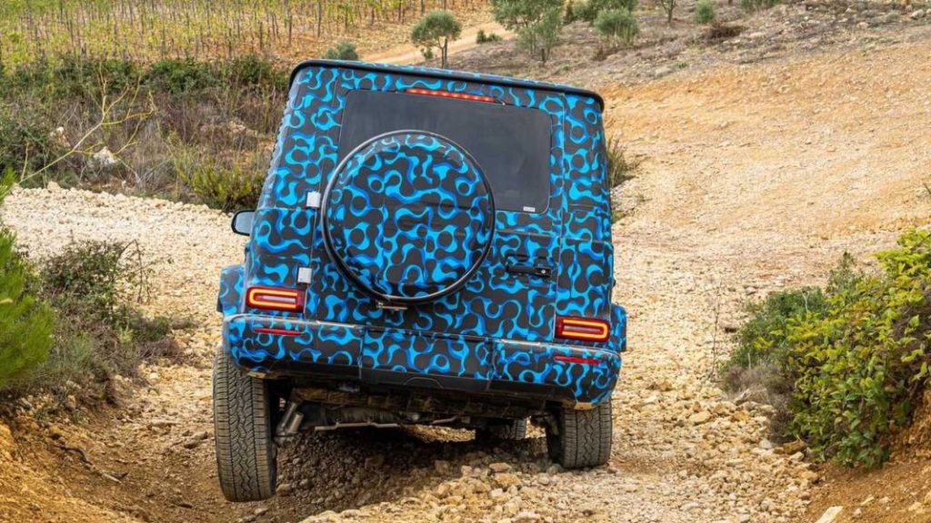 2023 Mercedes-Benz Clase G eléctrico. Imagen estática.