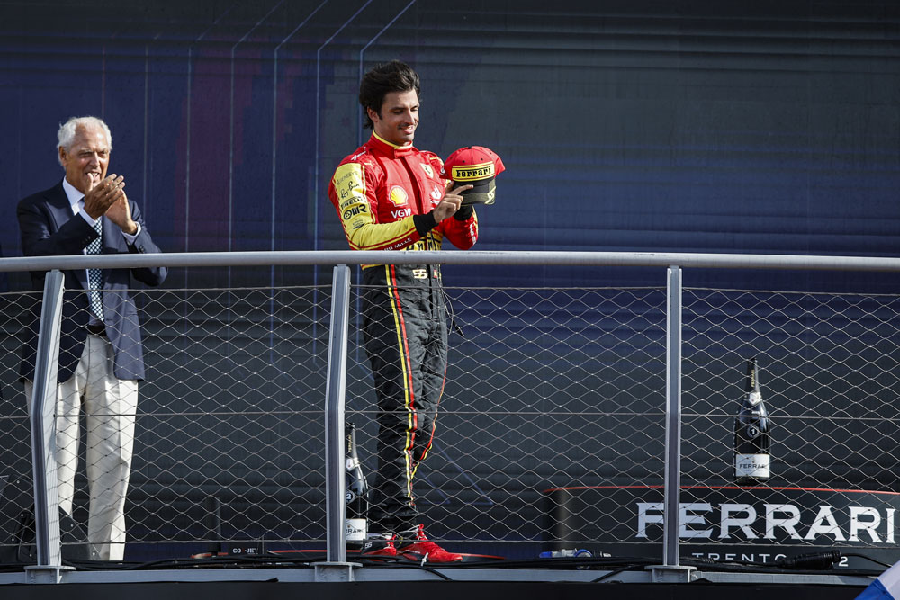 GP ITALIA SAINZ PODIO 2 Motor16