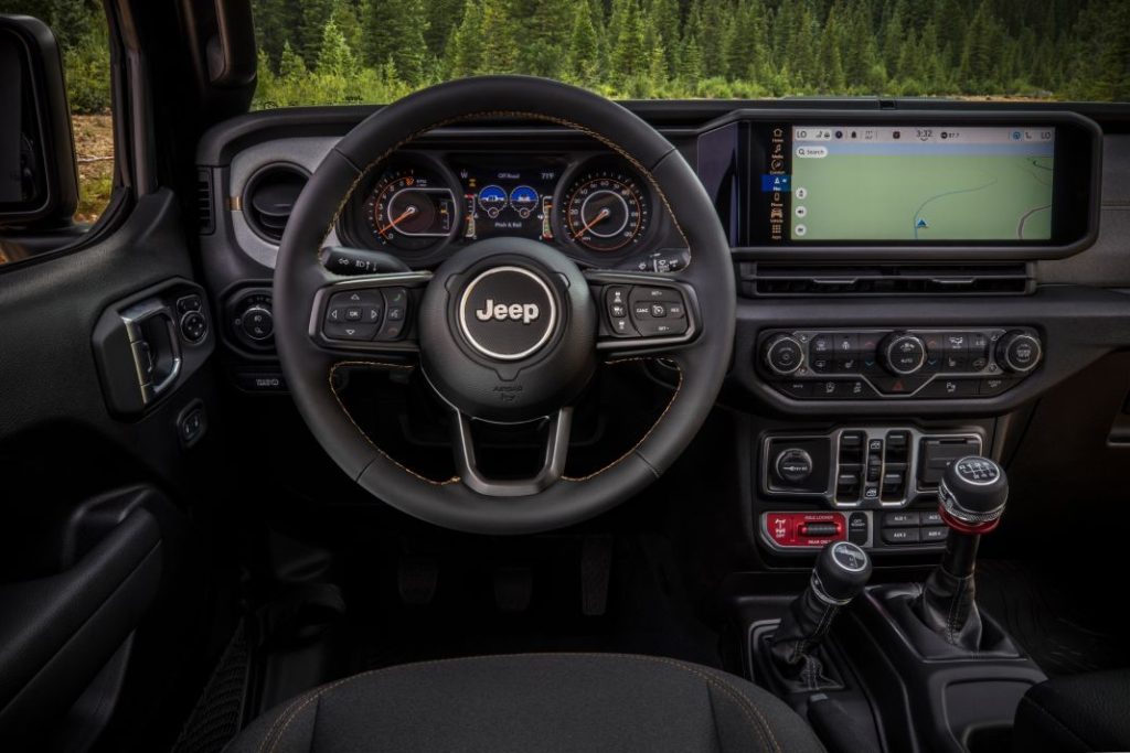 2024 Jeep Gladiator. Imagen interior.