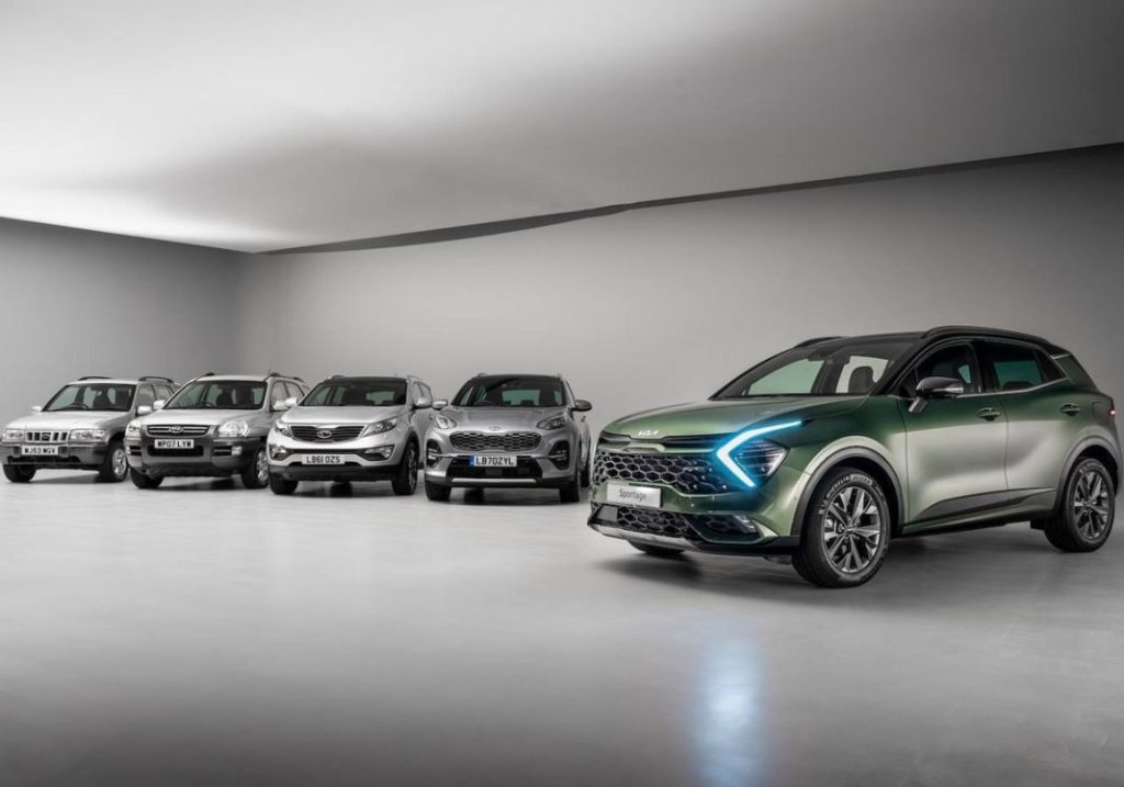 KIA SPORTAGE CINCO GENERACIONES Motor16