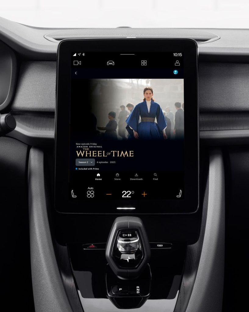 Polestar 2 con Prime Video2 Motor16