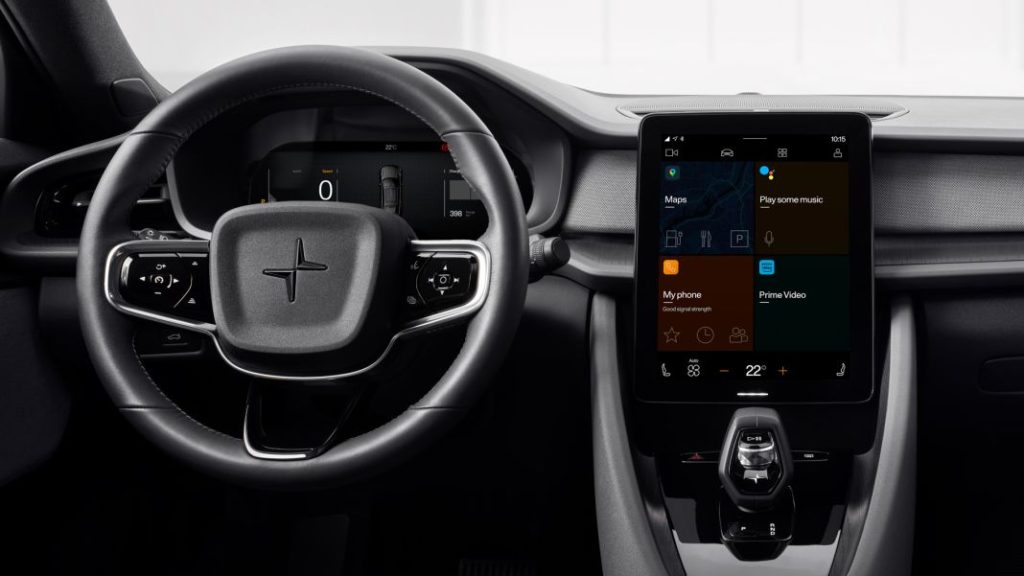 Polestar 2 con Prime Video6 Motor16