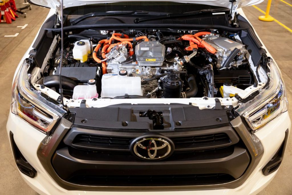 Toyota Hilux hydrogen pila de combustible h2 5 Motor16