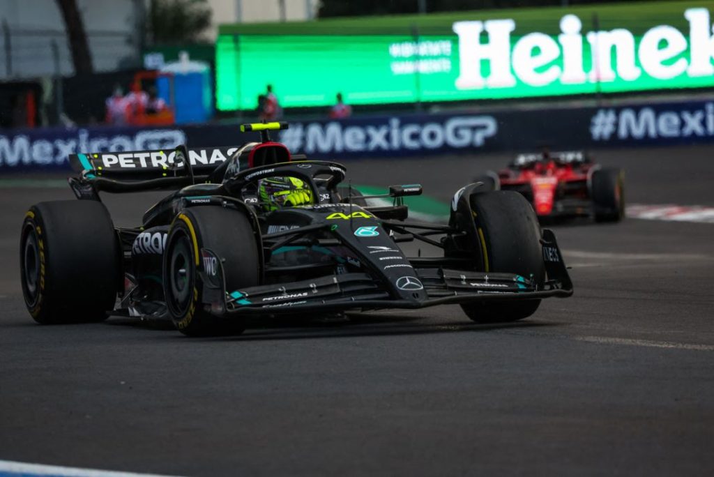 EuropaPress 5538805 44 hamilton lewis gbr mercedes amg f1 team w14 action during the 2023 Motor16