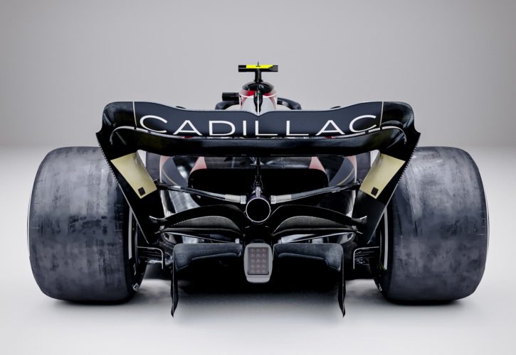 Andretti Cadillac Fórmula 1. Imagen alerón.