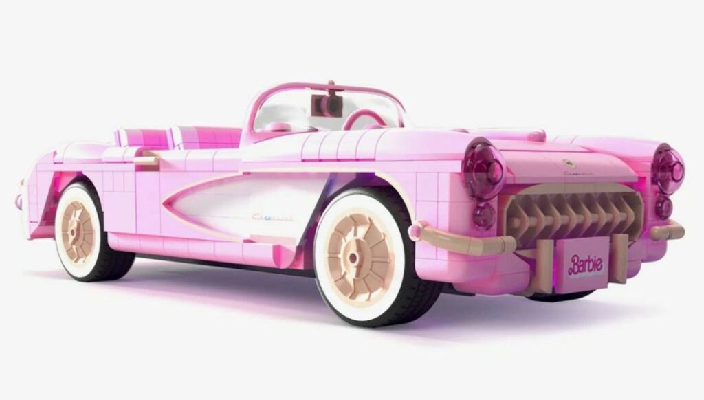 corvette barbie mattel mega2 Motor16