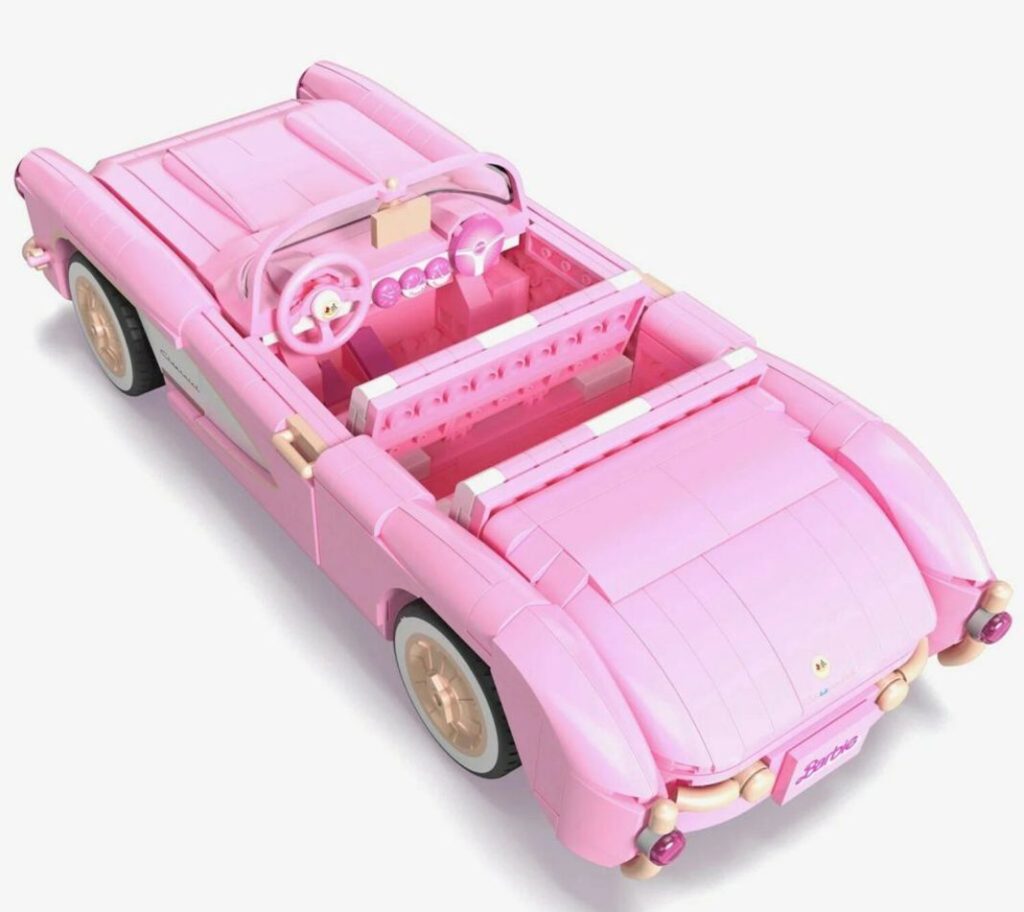 corvette barbie mattel mega3 Motor16