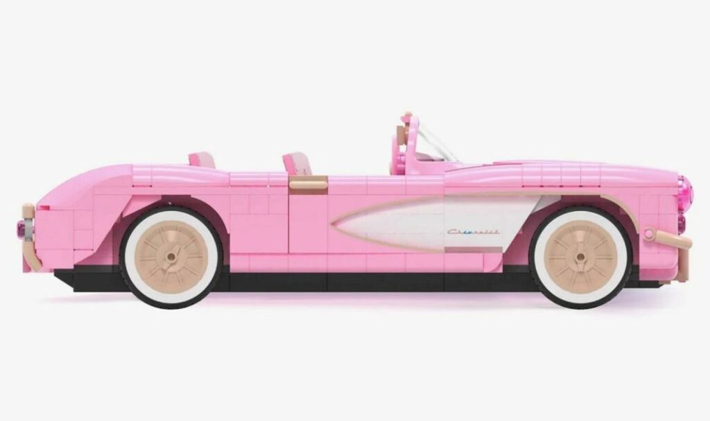 corvette barbie mattel mega6 Motor16