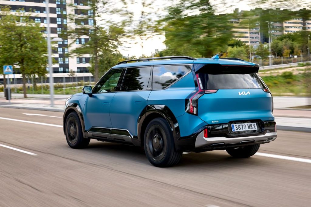 2023 Kia EV9 GT-Line. Imagen movimiento.
