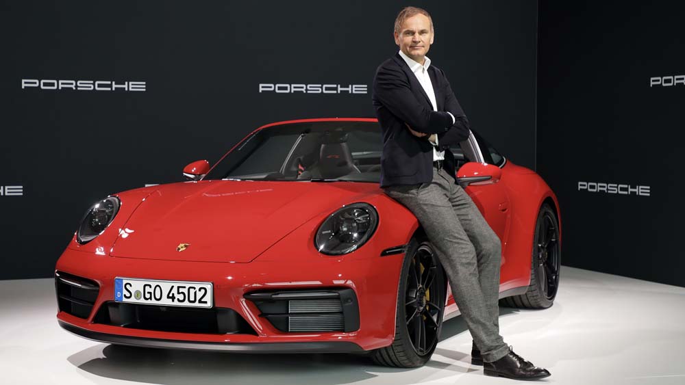 Oliver Blume, Presidente del Consejo Ejecutivo de Porsche AG
