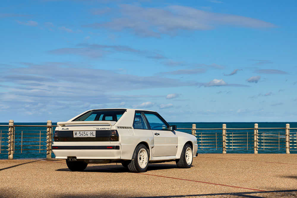 2023 Audi Sport Quattro y Audi RS e-tron GT. Imagen trasera.