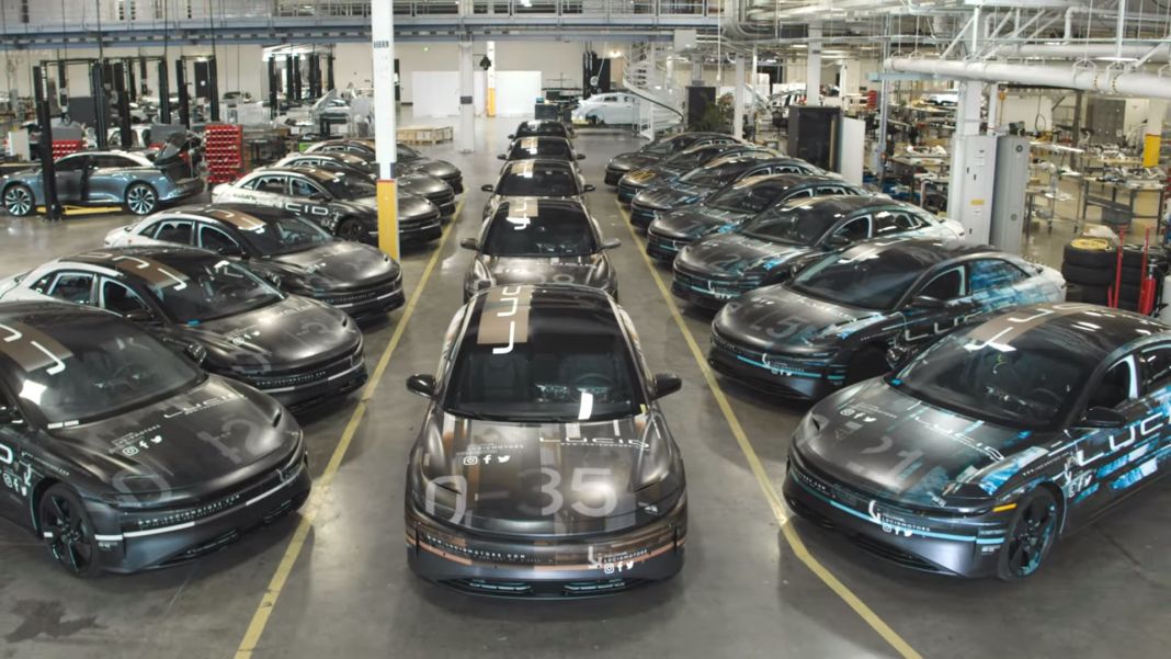 2023 Lucid Motors Prototipos. Imagen portada.