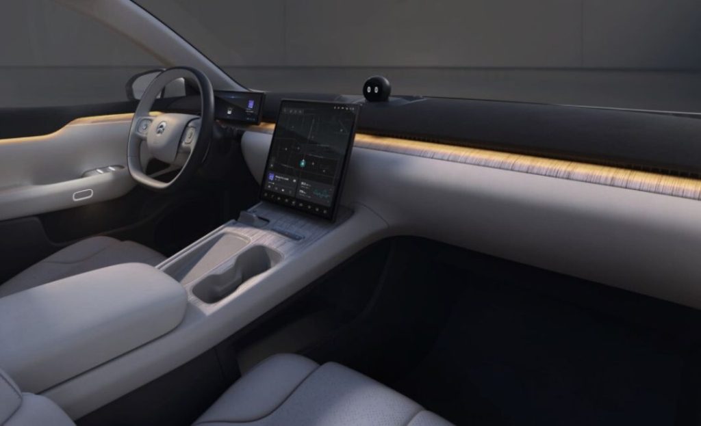 2023 NIO ET7 1.000 km. Imagen interior.