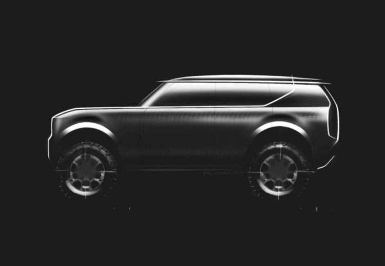 2023 Scout Motors. Imagen silueta.