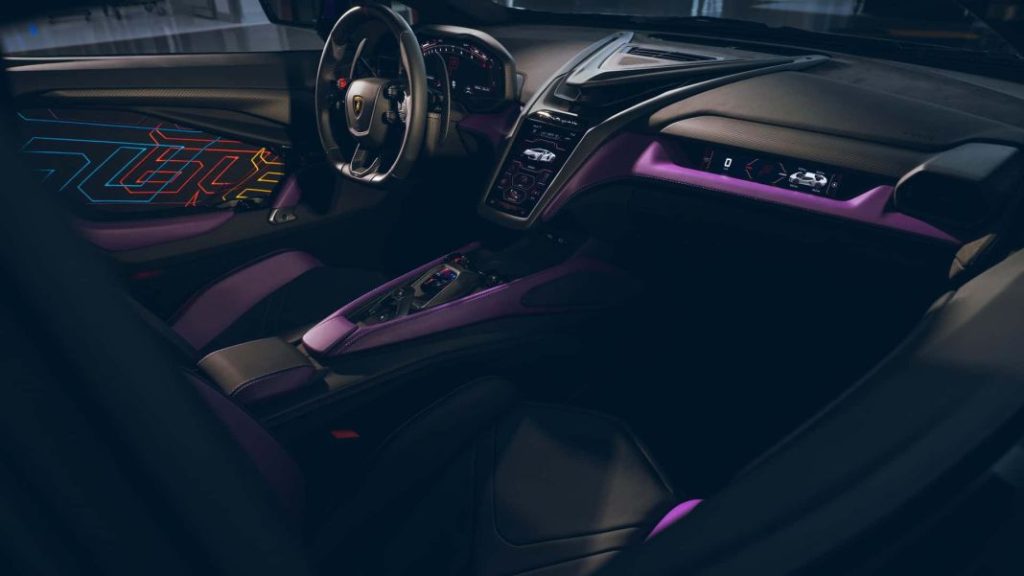 2023 Lamborghini Revuelto Opera Unica. Imagen interior.