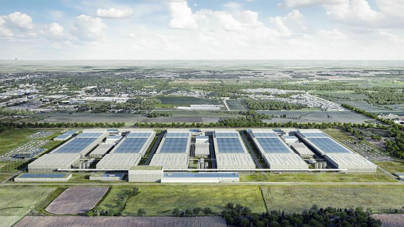 2023 Volkswagen Canada Gigafactory.  picture.