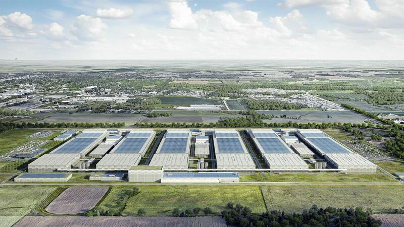 2023 Gigafactoria Volkswagen Canada. Imagen.