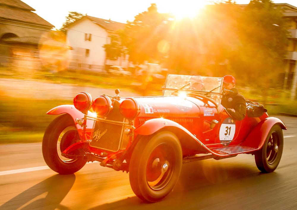 Alfa Romeo brand at 2019 1000 Miglia 1 Motor16