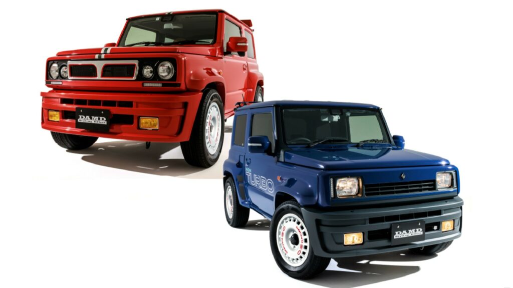 Damd Suzuki Jimny renault 5 Lancia Delta 11 Motor16