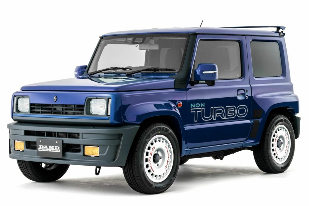 Damd Suzuki Jimny renault 5 Lancia Delta 7 Motor16