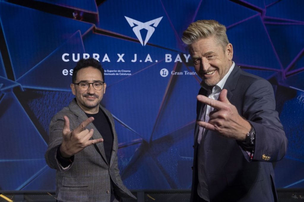 J A Bayona becomes new CUPRA brand ambassador with the objective of boosting creative talent from Barcelona 03 HQ Motor16
