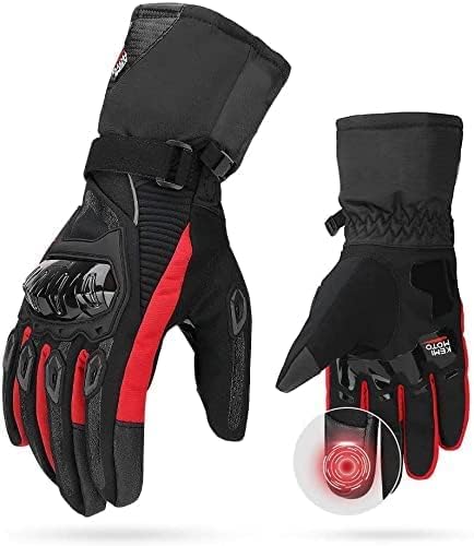 Guantes de esquí multifunción para mujer, impermeables, resistentes al  viento, guantes térmicos con pantalla táctil, guantes de ciclismo para  deportes