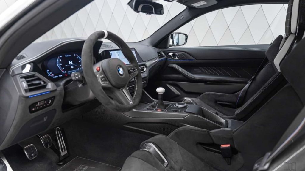 2022 BMW 3.0 CSL Hamburgo. Imagen interior.