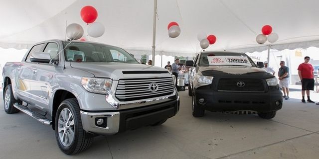 2024 Toyota Tundra millón millas. Imagen exterior.