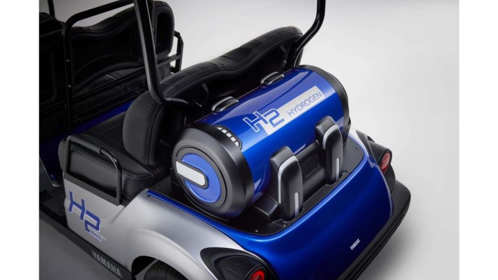 2024 Yamaha Drive H2 carrito de golf. Imagen detalle.