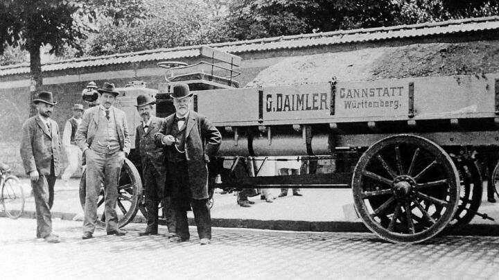 Daimler pick up 1896 Motor16